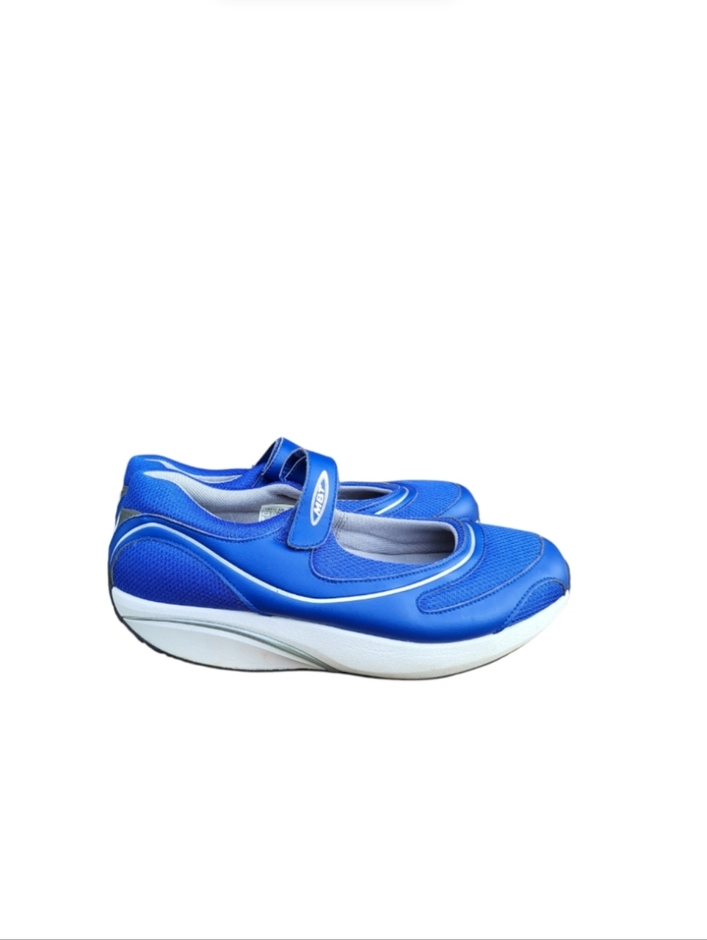 MBT Baridi 2 Mary Jane W Blue Athletic Casua Rocker Sneaker Shoe Women 9 to 9.5
